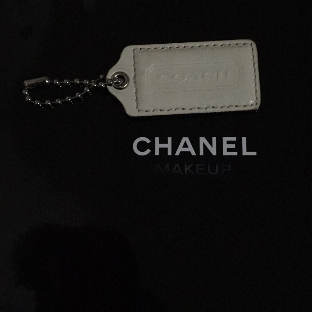 Coach leather pendant